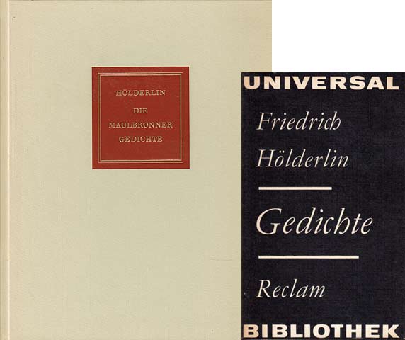 Konvolut „Friedrich Hölderlin“. 7 Titel. 