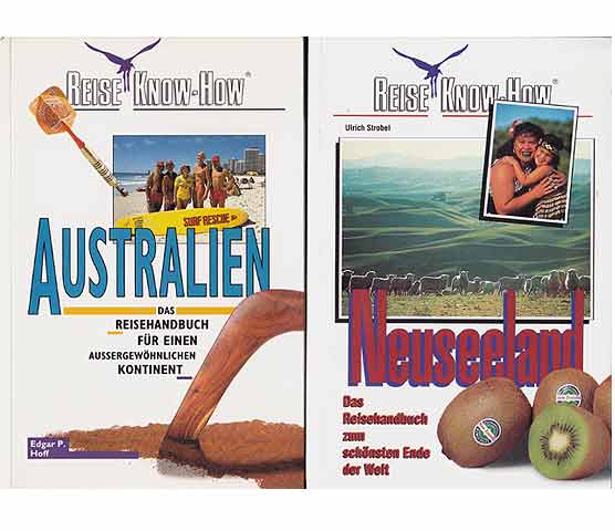 Konvolut "Reiseland Australien. Neuseeland". 5 Titel. 