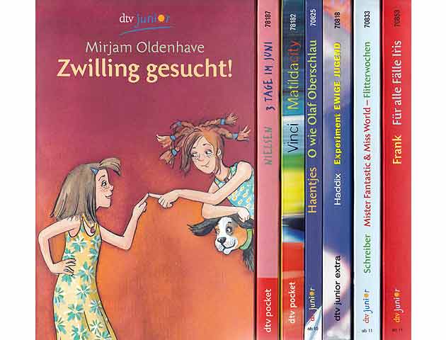 Büchersammlung "dtv Junior". 7 Titel. 