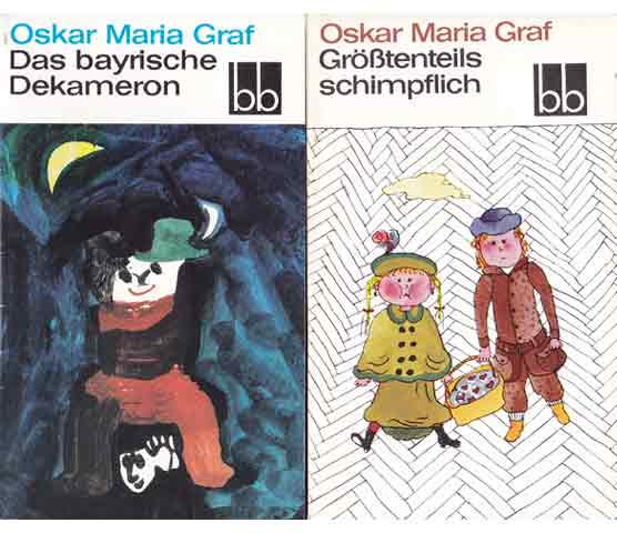Konvolut "Oskar Maria Graf". 4 Titel. 