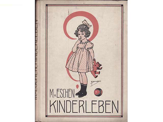 Kinderleben. Erzählungen, Märchen und Rätsel. Mit Illustrationen in Farbendruck nach Originalen von Richard Borrmeister