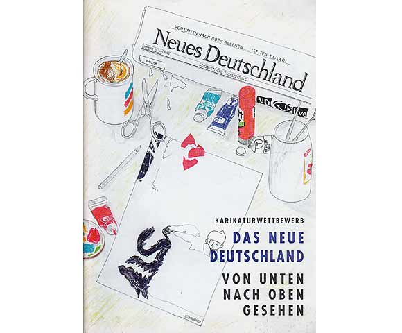 Konvolut "Zeitung Neues Deutschland/Geschichte". 9 Titel. 