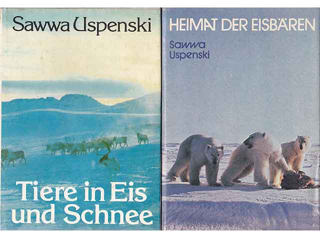 Büchersammlung "Tiere im Eis". 2 Titel. 