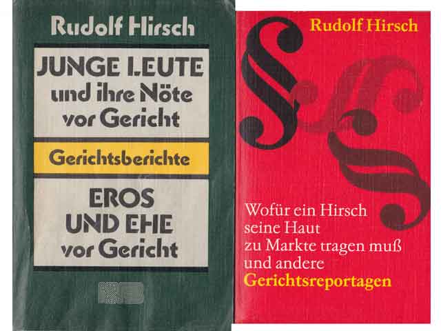 Konvolut "Rudolf Hirsch". 5 Titel. 