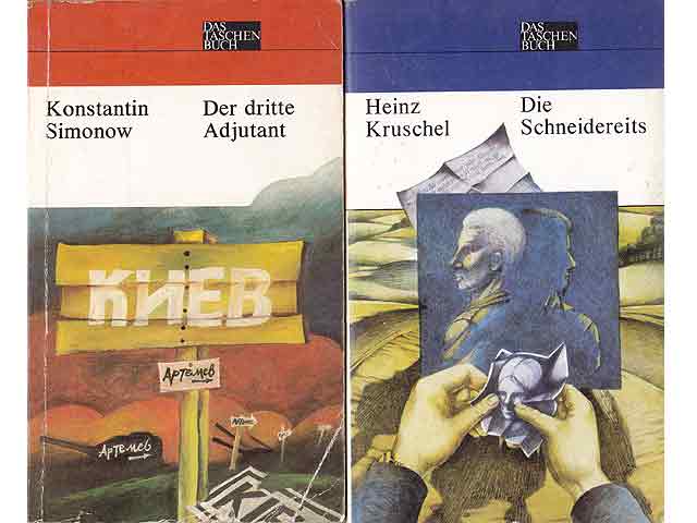 Sammlung "Das Taschenbuch/Militärverlag der DDR". 8 Titel. 