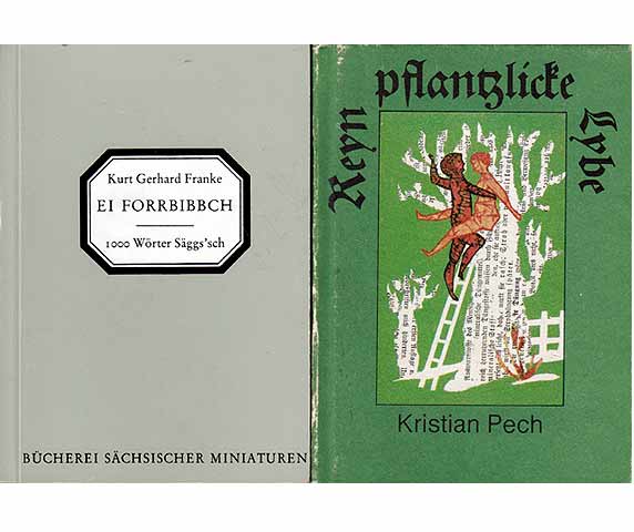 Büchersammlung "Mundarten". 3 Titel. 