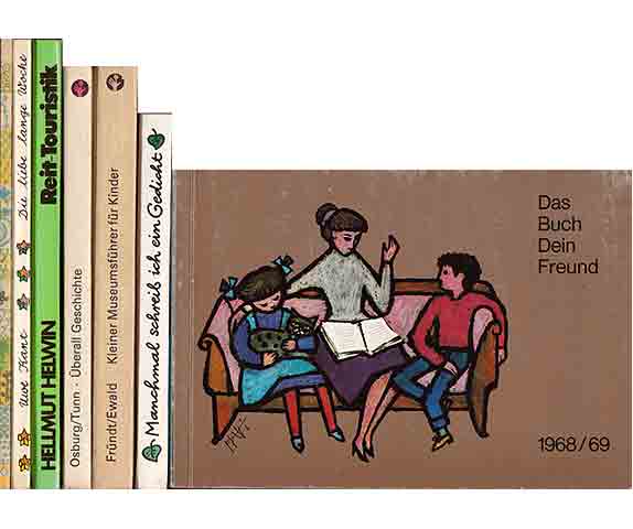 Büchersammlung "Freizeitgestaltung für Kinder". 8 Titel. 