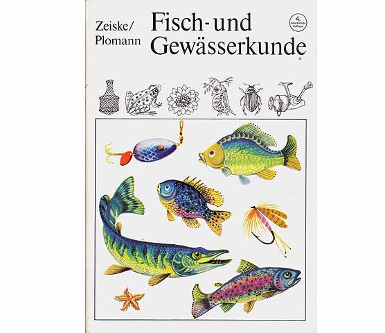 Büchersammlung "Fischkunde, Angeln". 10 Titel. 