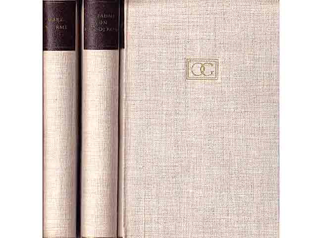 Büchersammlung "Otto Gotsche" 3 Bände. 
