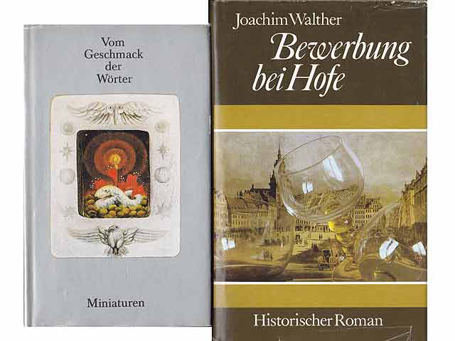 Konvolut "Joachim Walther". 8 Titel. 