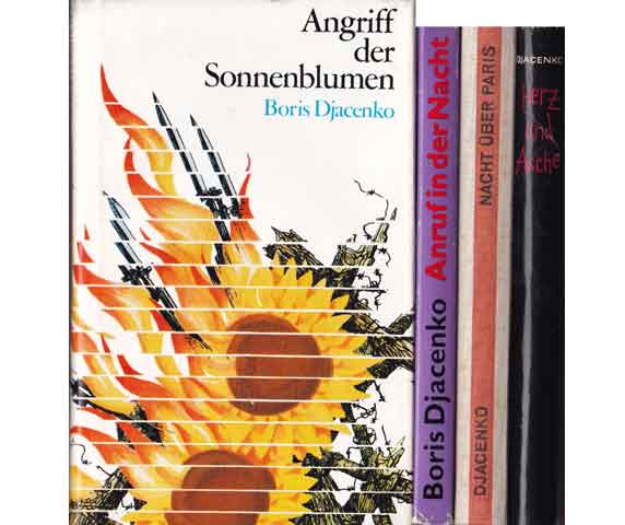 Büchersammlung "Boris Djacenko". 4 Titel. 