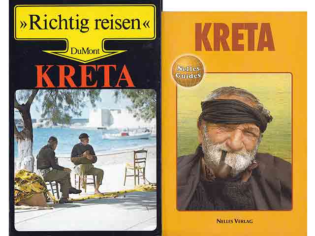 Büchersammlung "Kreta". 2 Titel. 