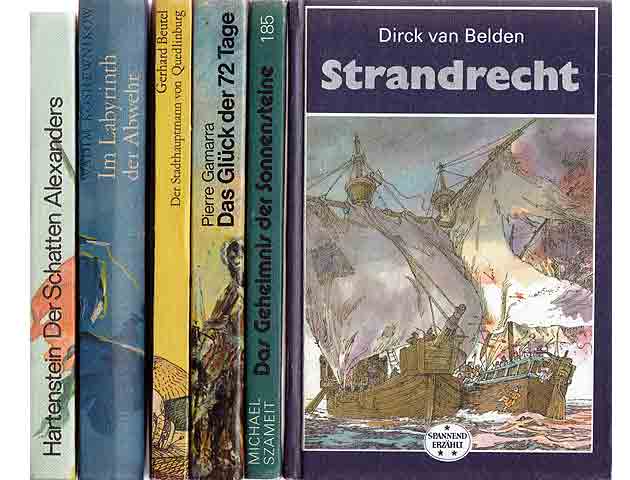 Büchersammlung "Spannend erzählt". 7 Titel. 