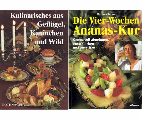 Büchersammlung „Spezialitäten-Kochbücher“. 6 Titel. 