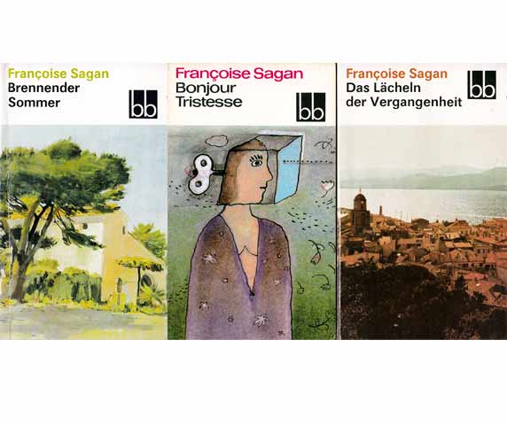 Konvolut "Francoise Sagan". 5 Titel. 