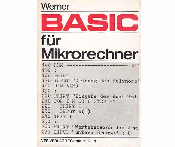 Konvolut „Mikroelektronik, Programmierung“. 4 Titel. 