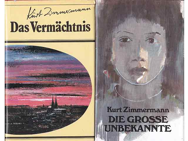 Büchersammlung "Kurt Zimmermann". 2 Titel. 