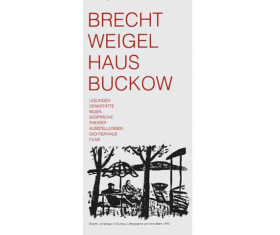 Konvolut "Buckow-Märkische Schweiz". 12 Titel. 