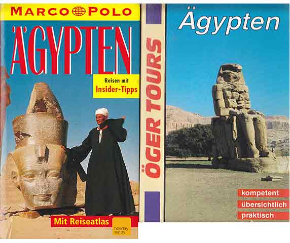 Büchersammlung "Ägypten-Reisen" 3 Titel. 