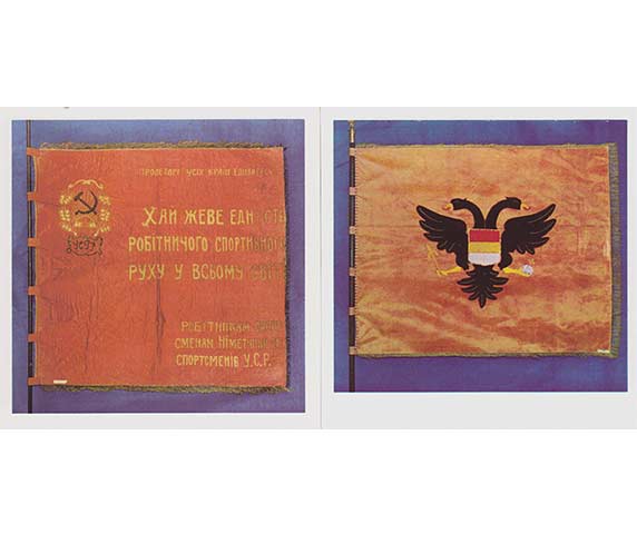 Konvolut "Fahnen der revolutionären Arbeiterklasse". 2 Titel. 