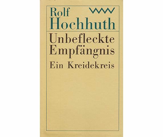 Konvolut "Rolf Hochhuth". 7 Titel. 