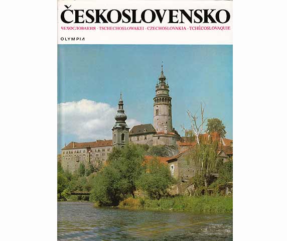 Sammlung "Bildbände Tschechoslowakei". 4 Titel. 