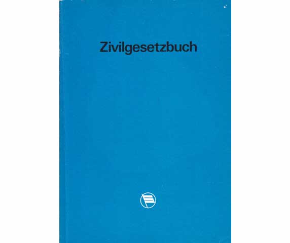 Zivilgesetzbuch der Deutschen Demokratischen Republik vom 19. Juni 1975 (GBI I, Nr. 27) mit Einführungsgesetz. Textausgabe mit Sachregister. 4. Auflage