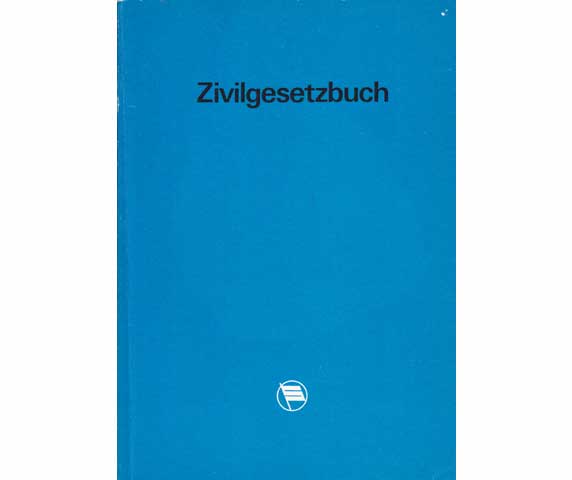 Zivilgesetzbuch der Deutschen Demokratischen Republik vom 19. Juni 1975 (GBI I, Nr. 27) mit Einführungsgesetz. Textausgabe mit Sachregister. 4. Auflage
