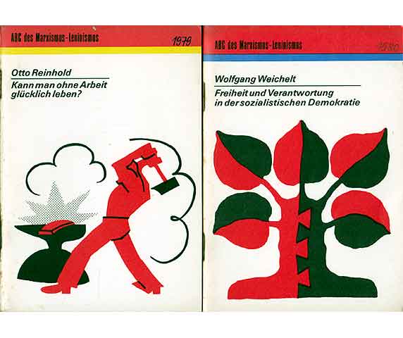 Konvolut "ABC des Marxismus-Leninismus". 2 Titel. 