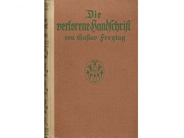 Büchersammlung "Gustav Freytag". 9 Titel. 