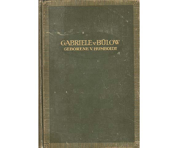 Büchersammlung "Wilhelm von Humboldt". 4 Titel. 