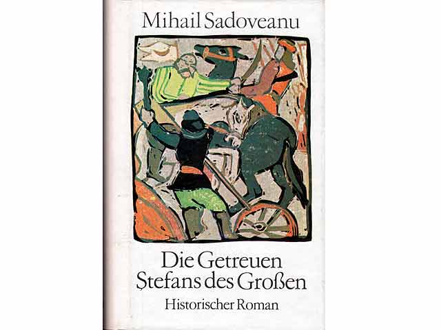 Büchersammlung "Mihail Sadoveanu". 9 Titel. 