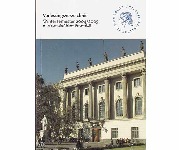 Konvolut "Humboldt-Universität zu Berlin". 10 Titel. 