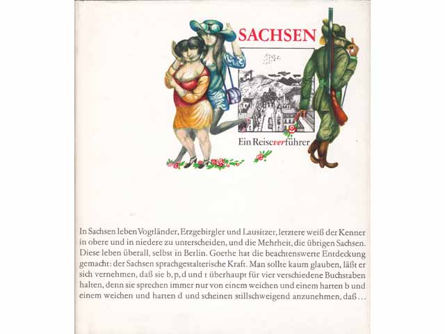 Konvolut "Sachsen. Festungen. Reiseführer. Geschichte". 8 Titel. 