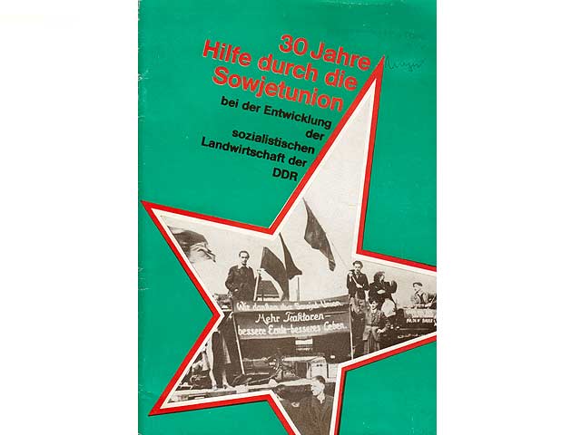 Konvolut „Bodenreform - historische Notwendigkeit". 10 Titel. 
