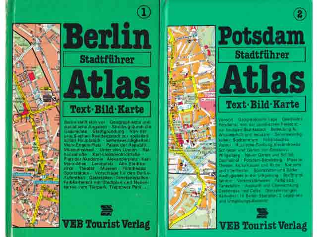 Büchersammlung "Stadtführer". 3 Titel. 