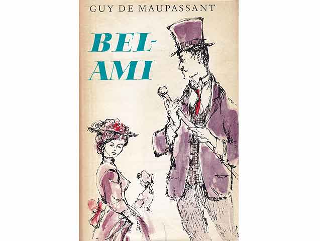 Konvolut "Guy de Maupassant". 6 Titel. 