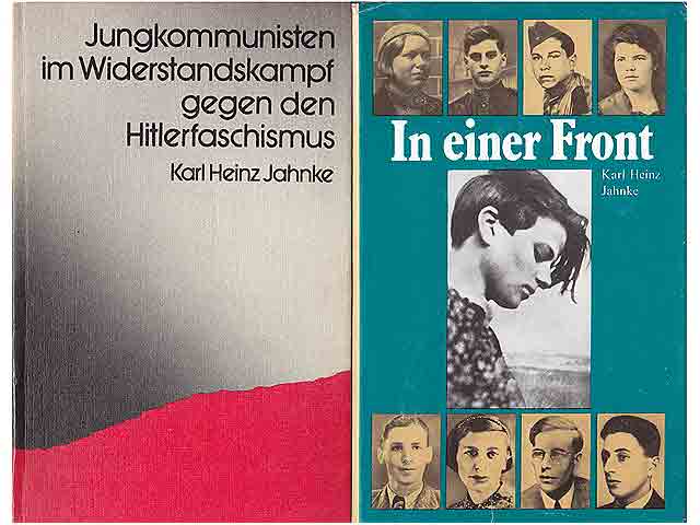 Büchersammlung "Jugend im antifaschistischen Widerstand". 7 Titel. 