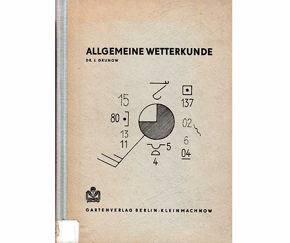 Konvolut "Klima/Wetterkunde". 8 Titel. 