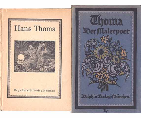 Büchersammlung "Hans Thoma". 4 Titel. 