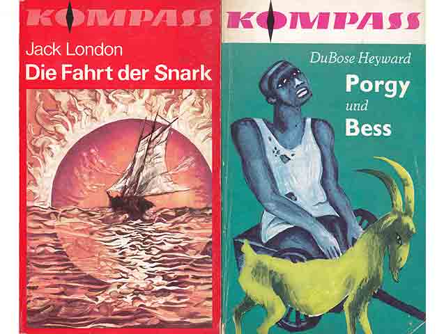 Büchersammlung "Kompass-Bücherei". 36 Titel. 