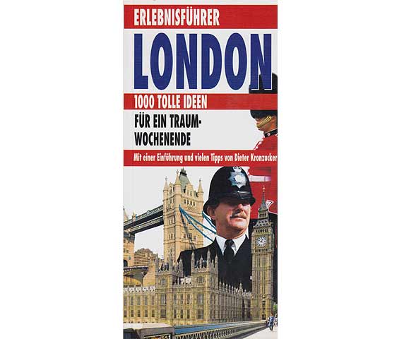 Jarrold Führer durch London mit einer Karte Zentral-Londons und einem Plan der Untergrundbahn. Zusammengestellt von Joanna Halpin, übersetzt von Hans-Dieter Lorenzen