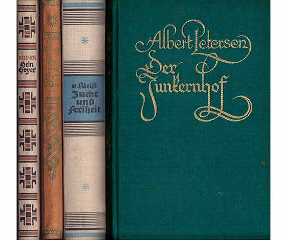Büchersammlung "Deutsche Hausbücherei". 5 Titel. 