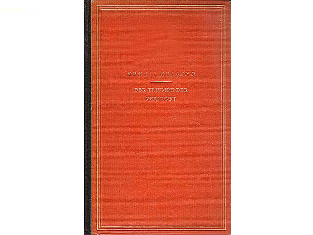 Konvolut "Romain Rolland". 10 Titel. 