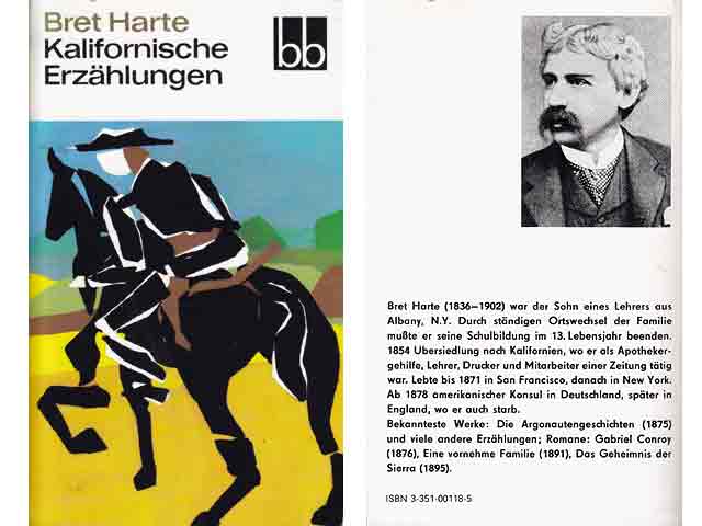 Kalifornische Erzählungen. Aus dem Amerikanischen übersetzt von Klaus Schirrmeister und Ernst Schoen. bb-Taschenbuch. 1. Auflage