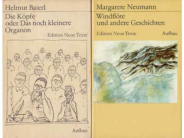 Büchersammlung "Edition Neue Texte". 24 Titel. 