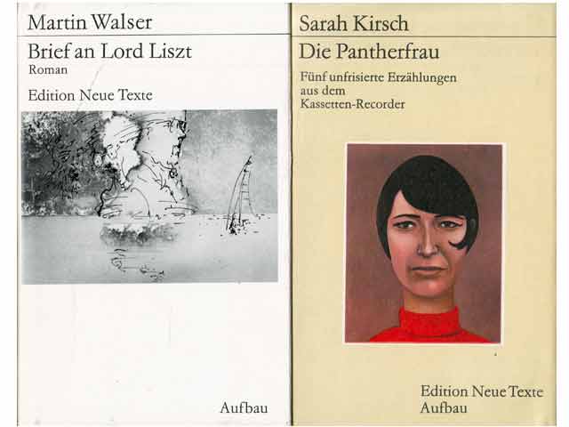 Büchersammlung "Edition Neue Texte". 24 Titel. 