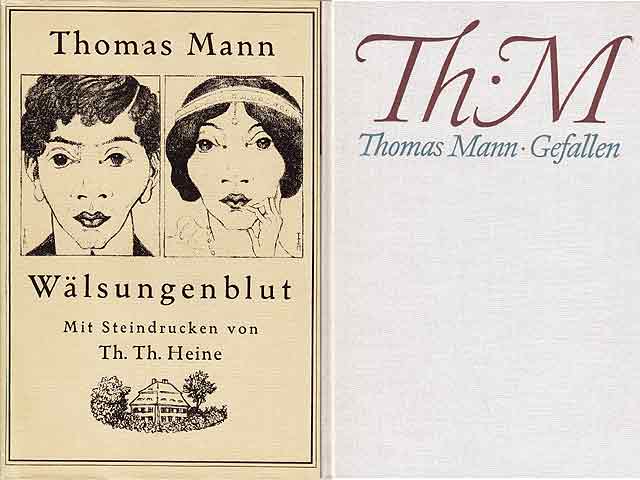Thomas Mann. 2 Titel. 