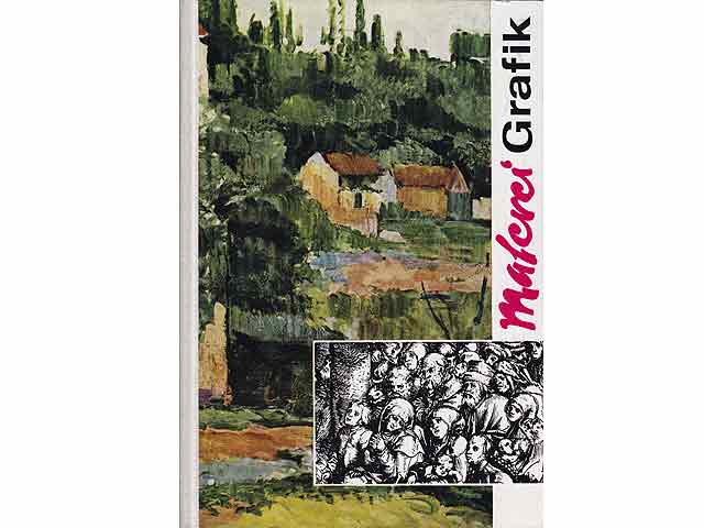 Büchersammlung "Unterrichtsmaterial zur Kunstausbildung in DDR-Schulen". 6 Titel. 