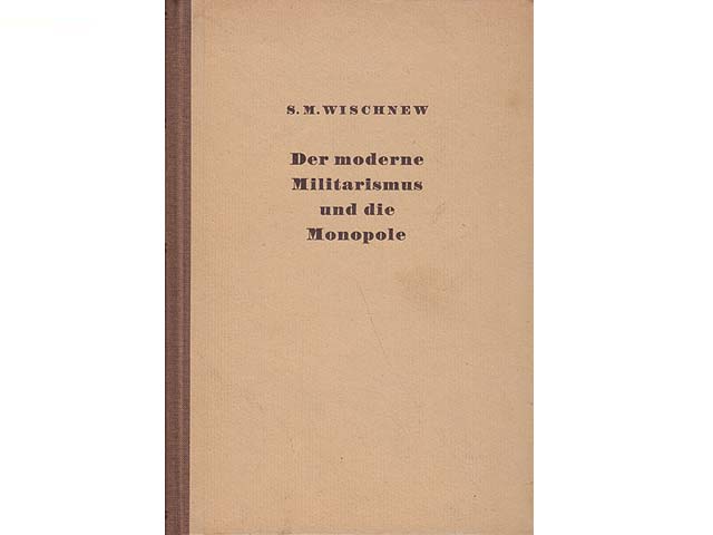 Büchersammlung "Monopole und Unternehmerverbände -  Literatur 1945 bis Ende 1960". 6 Titel. 